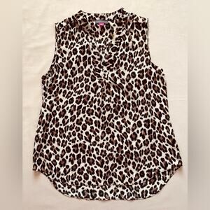 NWT Vince Camuto Sleeveless Cheetah Print Size XS